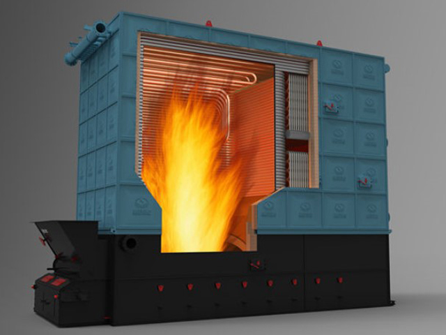 YLW系列燃煤臥式導熱油鍋爐